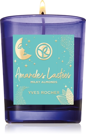 Yves Rocher NOEL Milky Almonds vonná svíčka