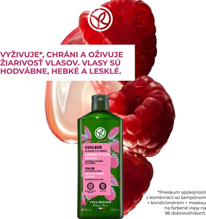 Yves Rocher Couleur šampón pre farbené vlasy