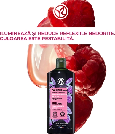 Yves Rocher Couleur șampon pentru neutralizarea tonurilor de galben