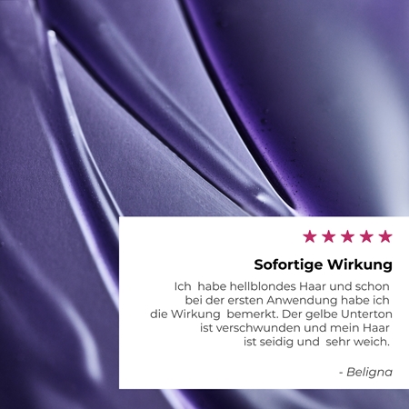 Yves Rocher Couleur Shampoo zum Neutralisieren von Gelbstich