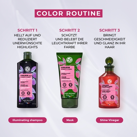 Yves Rocher Couleur Shampoo zum Neutralisieren von Gelbstich
