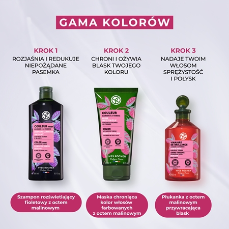 Yves Rocher Couleur szampon neutralizujący żółte odcienie