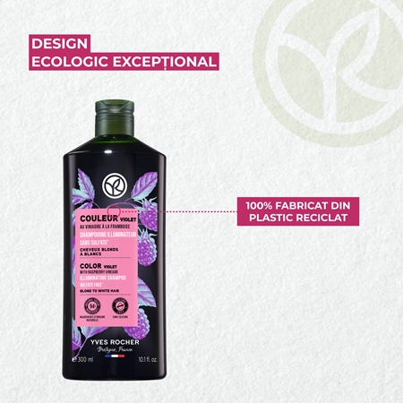 Yves Rocher Couleur șampon pentru neutralizarea tonurilor de galben