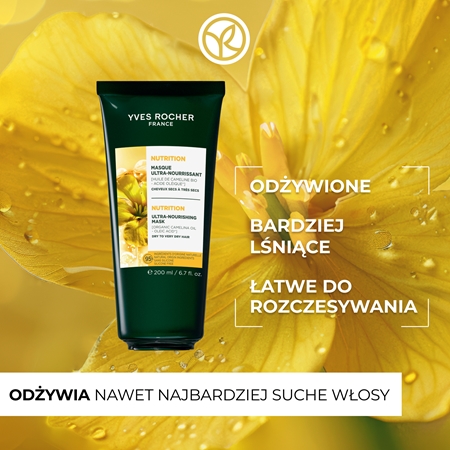 Yves Rocher Nutrition odżywcza maska do włosów