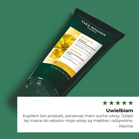 Yves Rocher Nutrition odżywcza maska do włosów