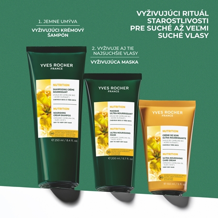 Yves Rocher Nutrition vyživujúca maska na vlasy