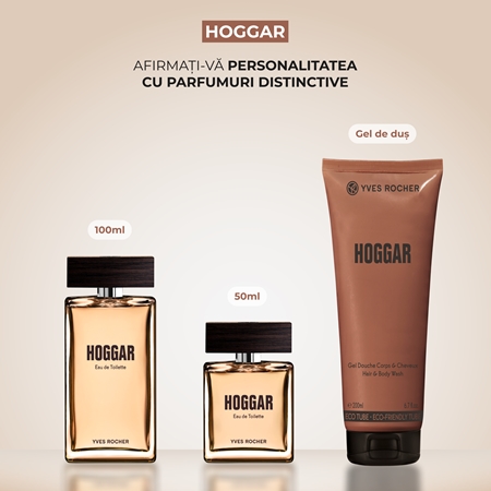 Yves Rocher Hoggar gel de dus pentru corp si par pentru barbati