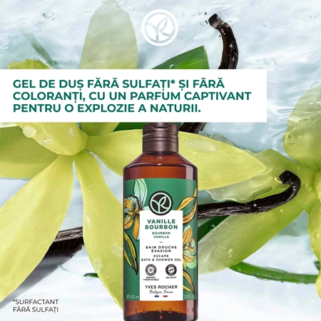 Yves Rocher Bain de Nature gel de duș mătăsos