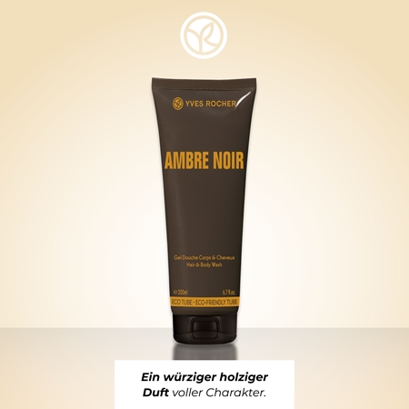 Yves Rocher Ambre Noir Duschgel für Haare und Körper für Herren