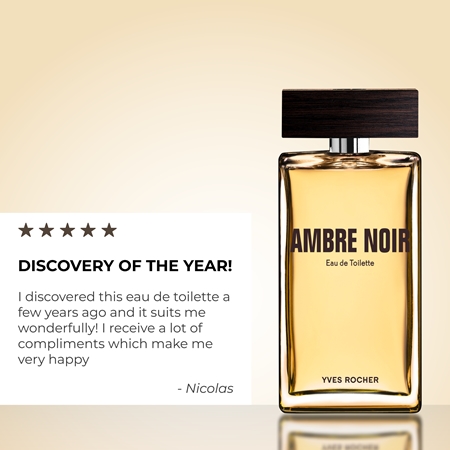 Yves Rocher Ambre Noir Eau de Toilette for men