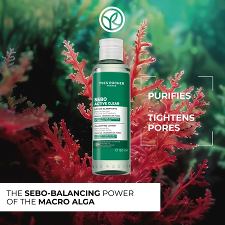 Yves Rocher Sebo Active Clear tónico de limpeza