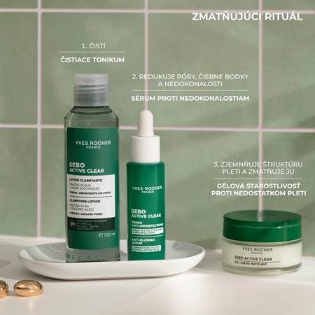 Yves Rocher Sebo Active Clear čistiace tonikum