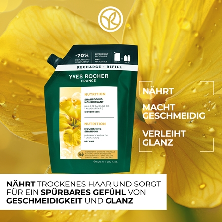 Yves Rocher Nutrition Shampoo mit ernährender Wirkung