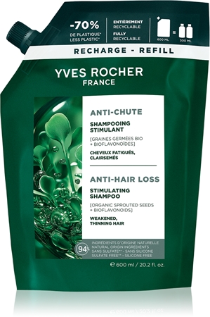 Yves Rocher ANTI-CHUTE Shampoo für das Wachstum der Haare und die Stärkung von den Wurzeln heraus