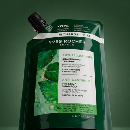 Yves Rocher ANTI-PELLICULAIRE Anti-skæl shampoo