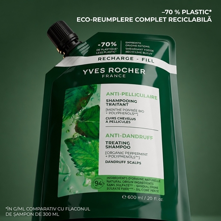 Yves Rocher ANTI-PELLICULAIRE sampon anti-matreata