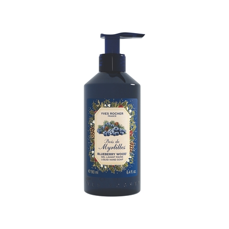 Yves Rocher Blueberry Wood flüssige Seife für die Hände
