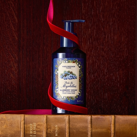 Yves Rocher Blueberry Wood flüssige Seife für die Hände