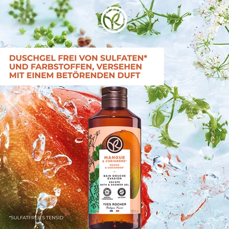 Yves Rocher Bain de Nature erfrischendes Duschgel