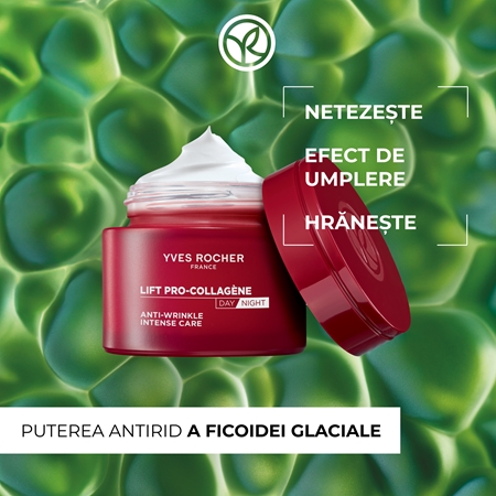 Yves Rocher LIFT PRO-COLLAGÈNE îngrijire intensivă pentru hrănirea și întinerirea tenului matur