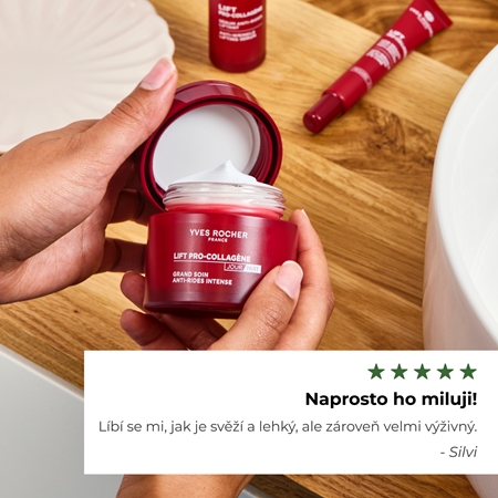 Yves Rocher LIFT PRO-COLLAGÈNE intenzivní péče pro výživu a omlazení zralé pleti