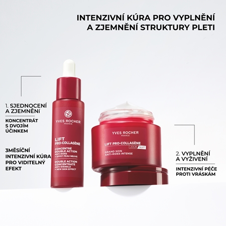 Yves Rocher LIFT PRO-COLLAGÈNE intenzivní péče pro výživu a omlazení zralé pleti