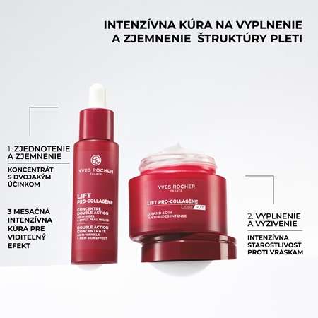 Yves Rocher LIFT PRO-COLLAGÈNE intenzívna starostlivosť pre výživu a omladenie zrelej pleti