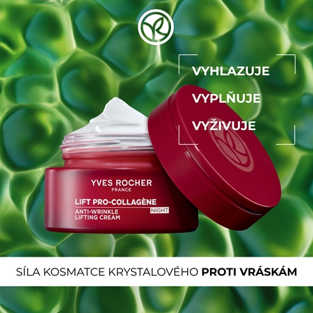 Yves Rocher LIFT PRO-COLLAGÈNE noční vyhlazující krém proti vráskám