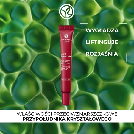 Yves Rocher LIFT PRO-COLLAGÈNE pielęgnacja przeciwzmarszczkowa przeciw cienom i obrzękom wokół oczu