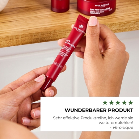 Yves Rocher LIFT PRO-COLLAGÈNE Augenpflege gegen Falten, Schwellungen und Augenringe