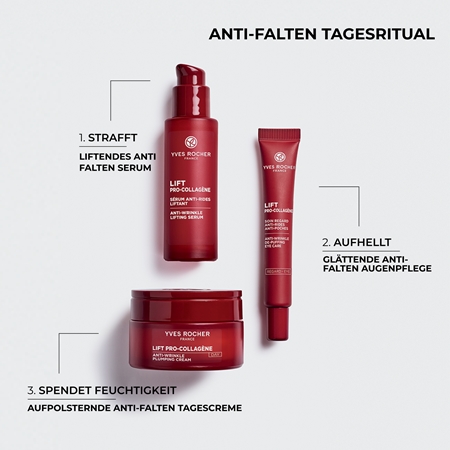 Yves Rocher LIFT PRO-COLLAGÈNE Augenpflege gegen Falten, Schwellungen und Augenringe
