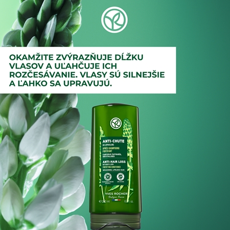 Yves Rocher ANTI-CHUTE kondicionér pre podporu rastu vlasov
