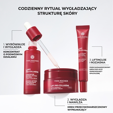 Yves Rocher LIFT PRO-COLLAGÈNE skoncentrowane serum do wygładzenia skóry i zmniejszenia porów