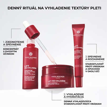 Yves Rocher LIFT PRO-COLLAGÈNE koncentrované sérum pre vyhladenie pleti a minimalizáciu pórov