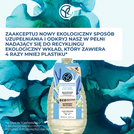 Yves Rocher Bain de Nature żel pod prysznic napełnienie