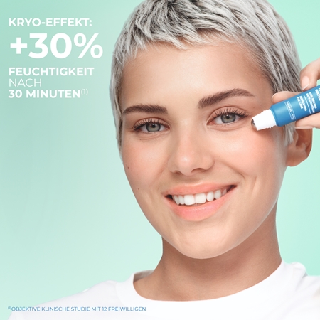 Yves Rocher Hydra Water-Plump Energizing Pflege für die Augenpartie mit einer erfrischenden Wirkung