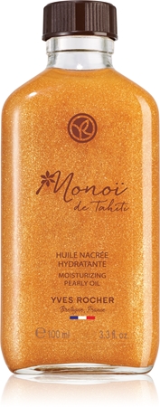 Yves Rocher Monoi de Tahiti třpytivý olej na tělo a vlasy