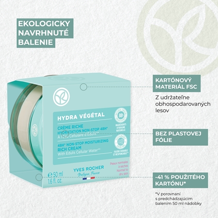 Yves Rocher Hydra Végétal intenzívne hydratačný krém 48h