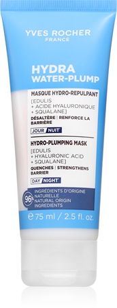 Yves Rocher Hydra Water-Plump Moisturizing And Smoothing Mask day and night