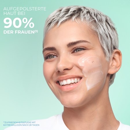 Yves Rocher Hydra Water-Plump feuchtigkeitsspendende straffende Gesichtsmaske tagsüber und nachts