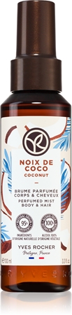 Yves Rocher Bain de Nature parfémovaný sprej na tělo a vlasy
