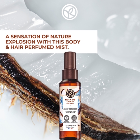 Yves Rocher Bain de Nature Perfumed Body and Hair Mist