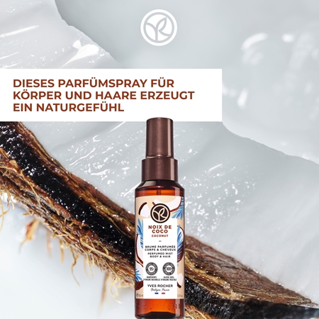 Yves Rocher Bain de Nature parfümiertes Spray für Körper und Haare