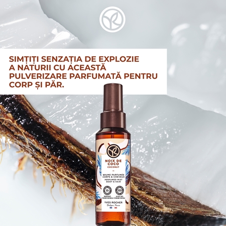 Yves Rocher Bain de Nature spray parfumat pentru corp și păr