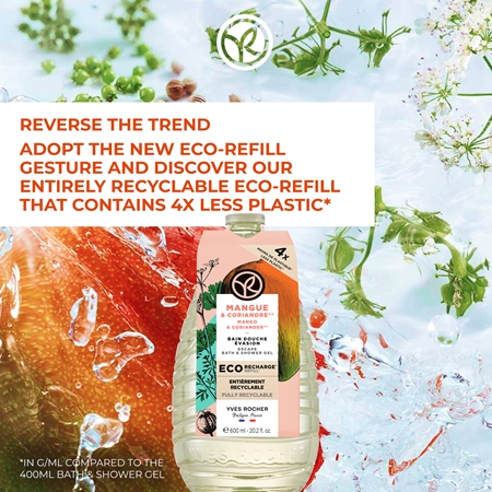 Yves Rocher Bain de Nature Shower Gel refill