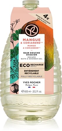 Yves Rocher Bain de Nature suihkugeeli täyttöpakkaus
