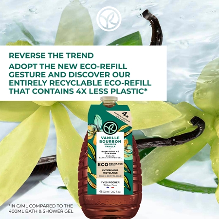Yves Rocher Bain de Nature šilkinės konsistencijos dušo želė