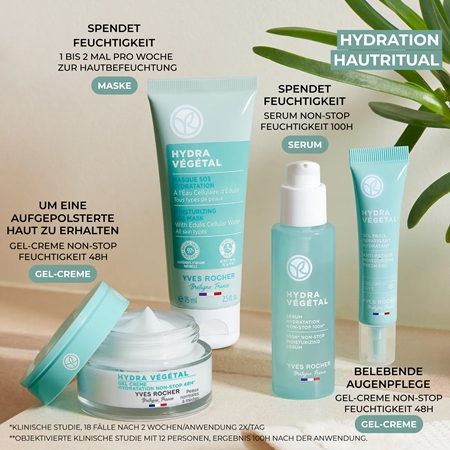Yves Rocher Hydra Végétal erfrischendes Creme-Gel 48h