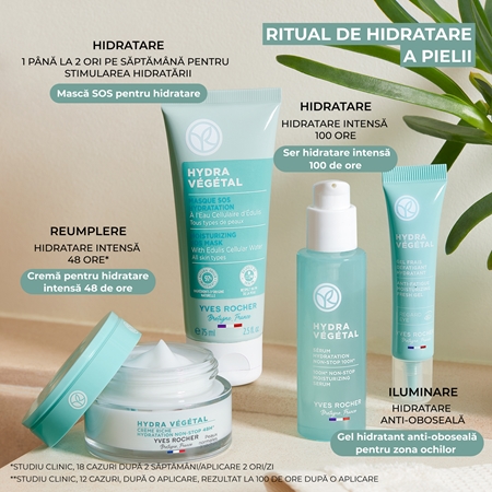 Yves Rocher Hydra Végétal cremă-gel înviorătoare 48 de ore