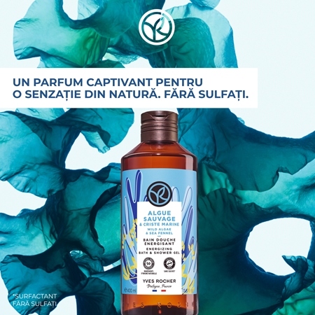 Yves Rocher Bain de Nature Gel de duș energizant